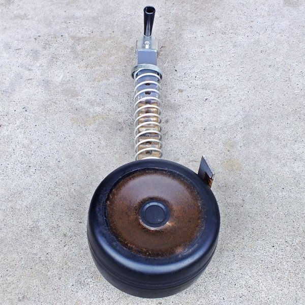 【群馬】コバシ ロータリー用 前尾輪 左側 四角軸 角軸 中古 片側 トラクター ロータリー パーツ 部品 車輪 尾輪 ビリン ゲージ輪 ホイル拍卖