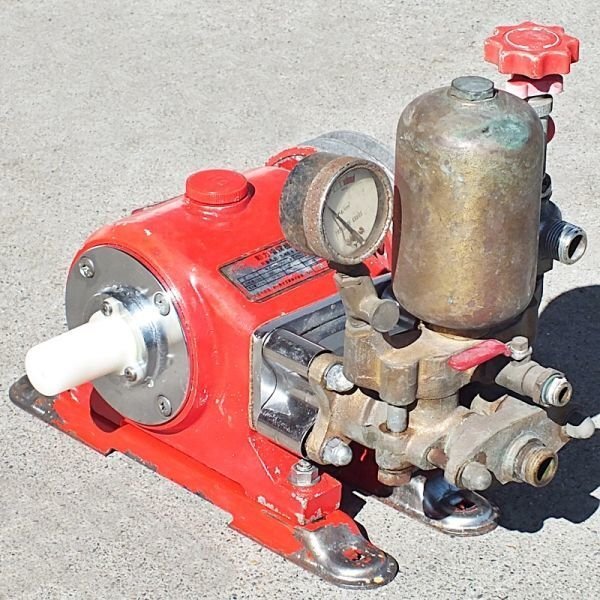 【群馬】トーカイ 動力 噴霧機 TM-2 圧力 35kgf/cm 吸水量 18L/min 噴霧 動噴 散布 散水 潅水 灌水 放水 中古 部品 パーツ 倉庫保管拍卖