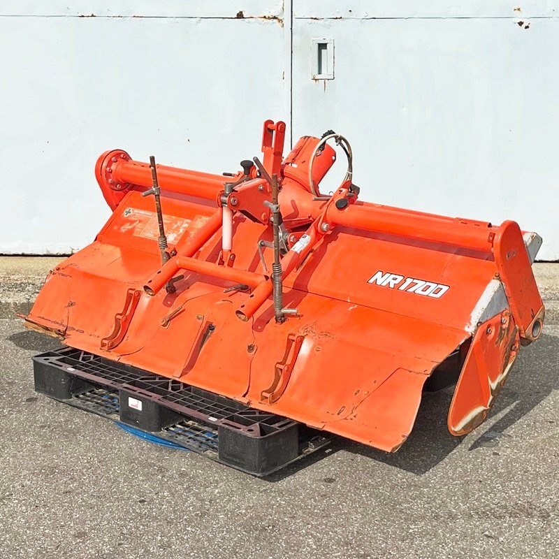 【富山】クボタ ロータリー NR1700 作業幅約1700㎜ トラクター kubota 作業機 耕運 耕耘 耕うん アタッチメント パーツ 倉庫内保管 中古拍卖