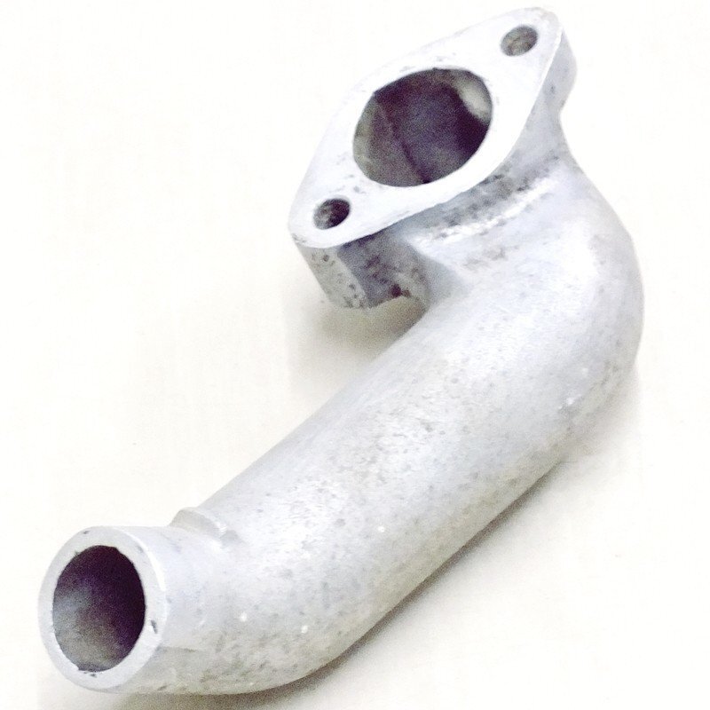 【群馬】クボタ 管理機/耕耘機 TX120 エンジン GS120-2T マニホールド 中間 パイプ 排気 中古 部品 パーツ 交換 耕うん機 耕運機拍卖