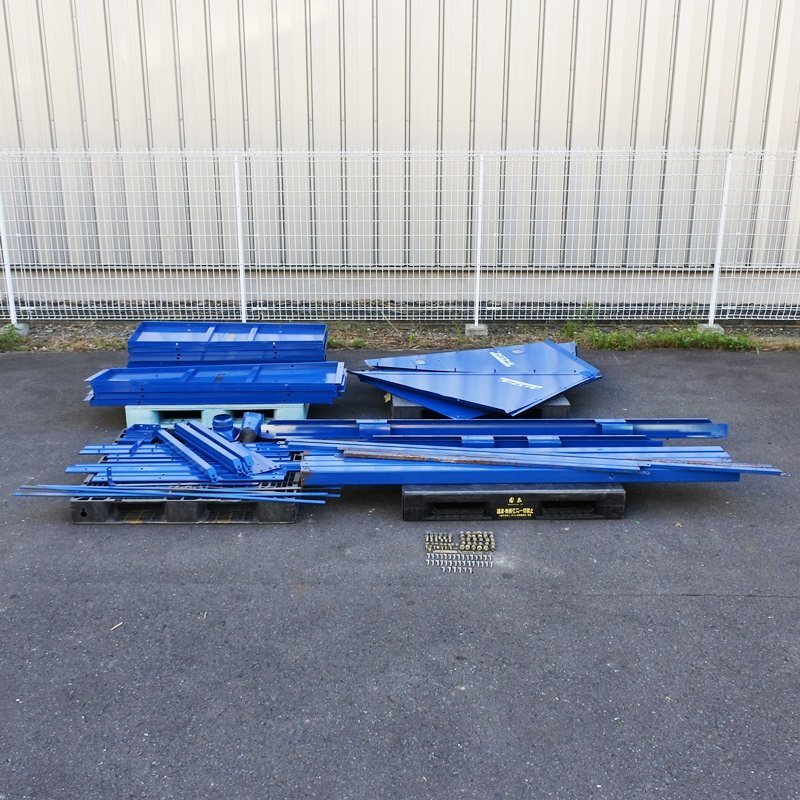 【宮城】ホクエツ 籾貯蔵装置 ライスプール HB-27 容量27石入 脚2200㎜ 組立式 自然落下 保冷貯蔵 貯蔵 タンク 籾 穀物 中古 東北 倉庫保管拍卖