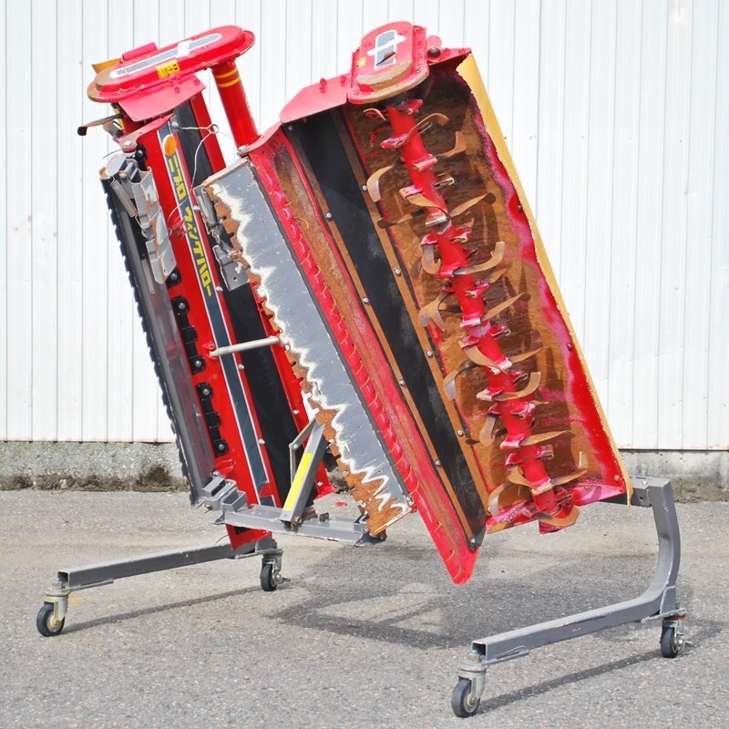 【新潟】2.8m ニプロ ウィングハロー HCS-2800B 手動 代かき 中古 折り畳み 代掻き トラクター パーツ アタッチメント 水田 水稲 倉庫保管拍卖