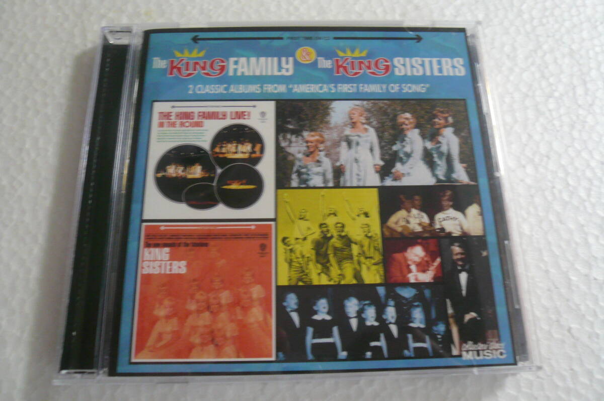 【廃盤 2in1】ザ・キング・シスターズ ★ The King Family Live In The Round / The New Sounds Of The Fabulous King Sisters拍卖