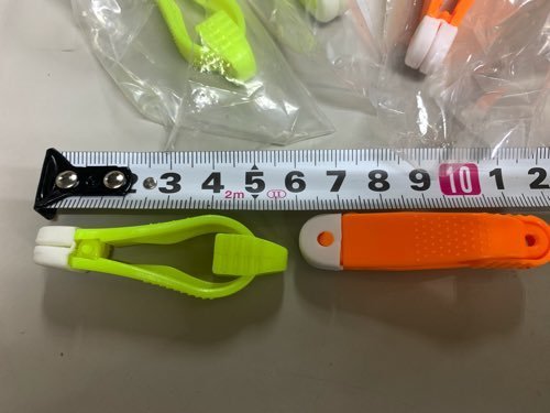 3個セット価格・レイクトローリング・ダウンリガーの軽量/薄手のリリーサー/クリップ オレンジのみ3個拍卖