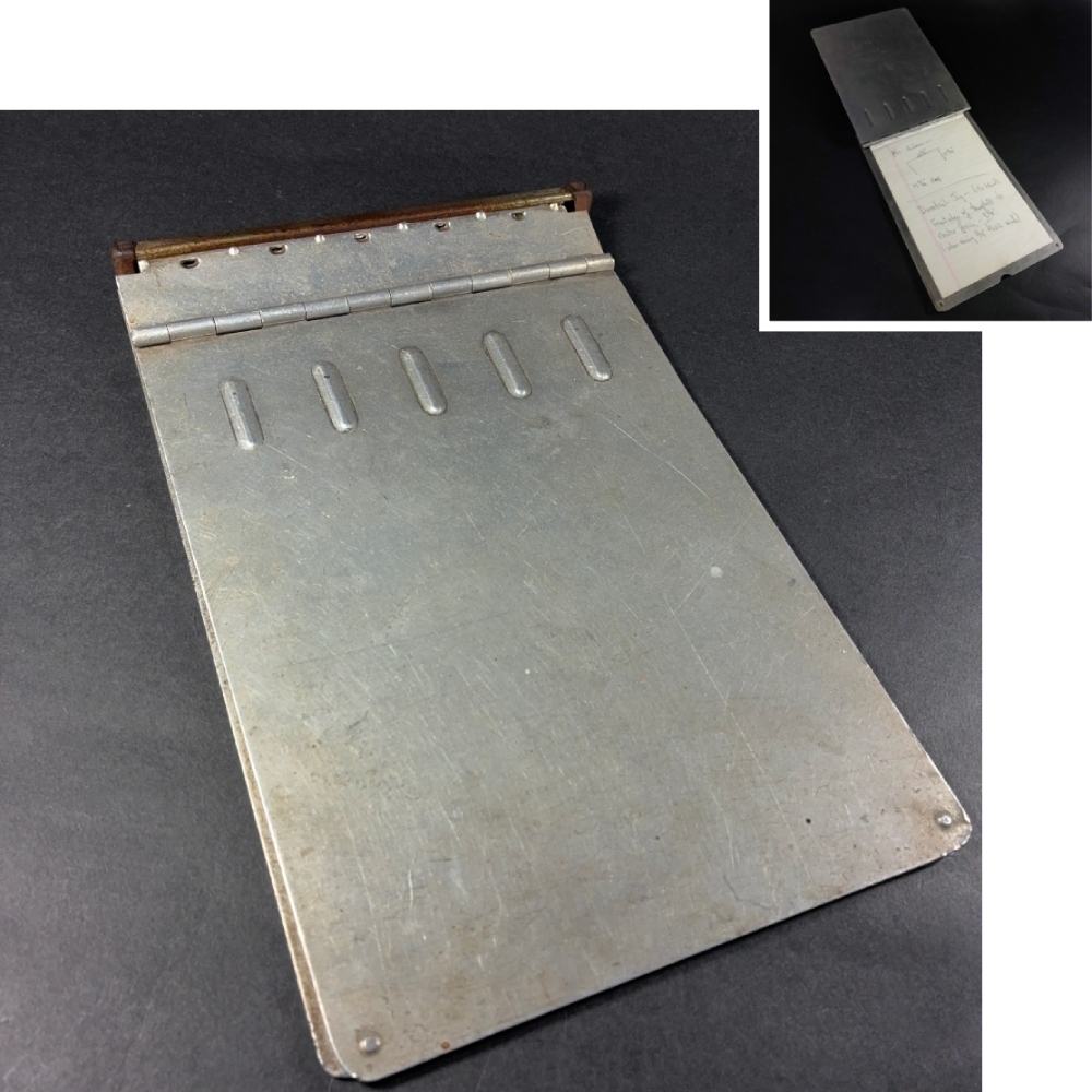 USA ビンテージ アルミ バインダー/アドバタイジング/ライト/o.c.white/gras/店舗什器/デスク/アンティーク/照明/ランプ/メモ/キーリング拍卖