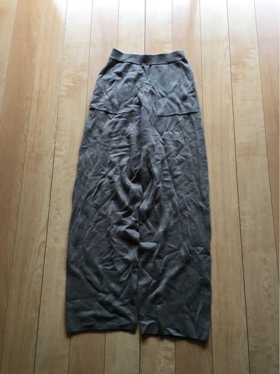 プラステ ニットパンツ 248-1-6 レディース カーキ S拍卖