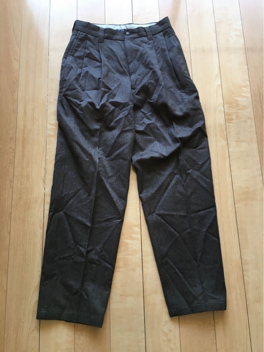 ゴタイリク ツータックスラックスパンツ 248-1-69 メンズ 73 チャコール拍卖