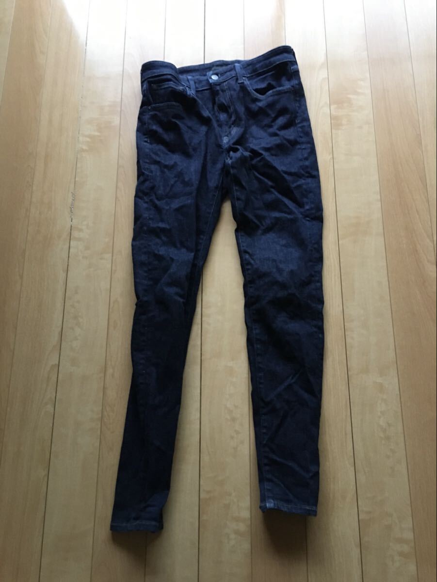 ユニクロ ウルトラストレッチジーンズ 250-1-21 メンズ 31 ネイビー拍卖