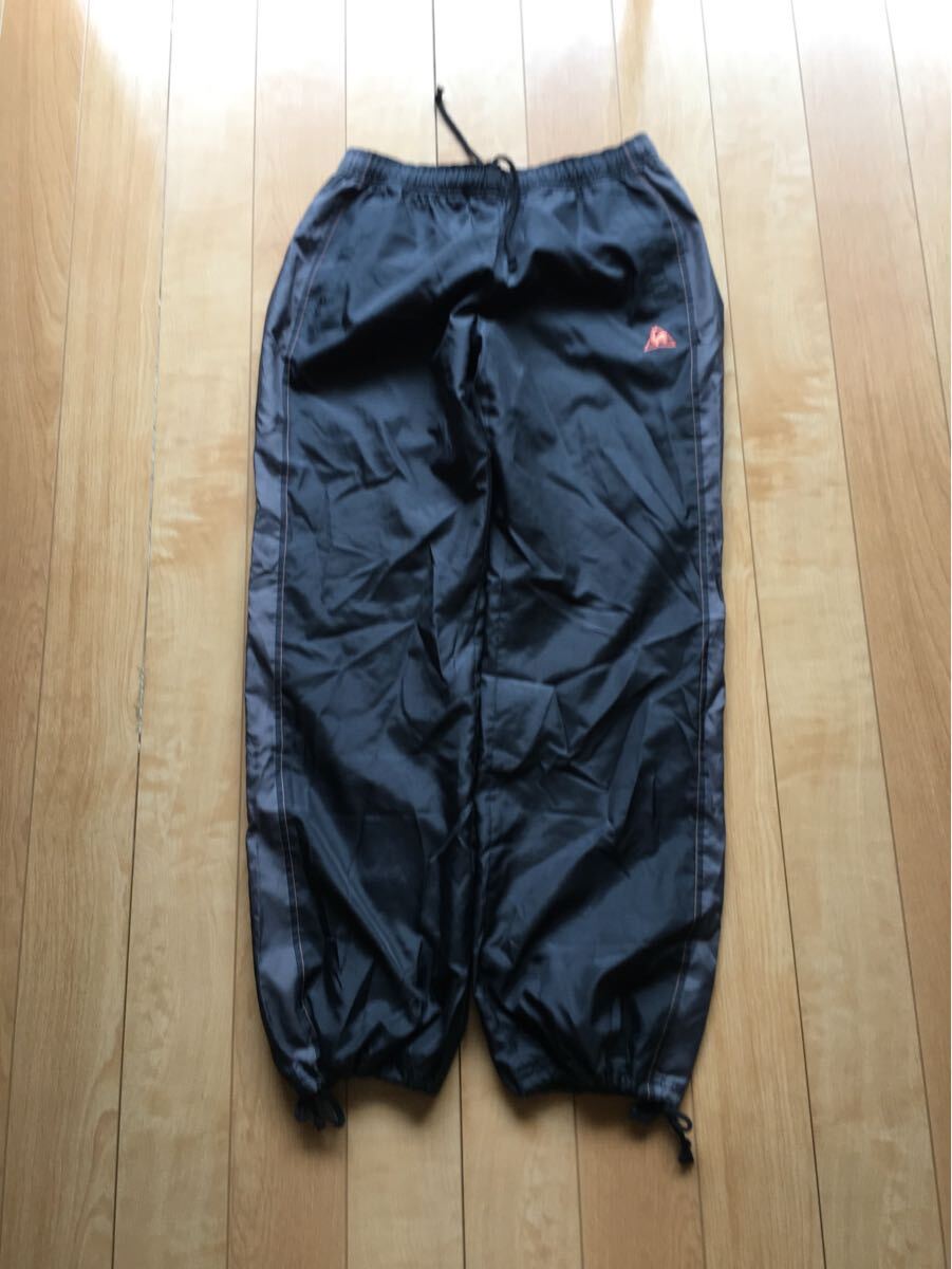 ルコックスポルティフ ウインドパンツ 251-1-15 メンズ L ブラック ゴルフ ジョギング拍卖