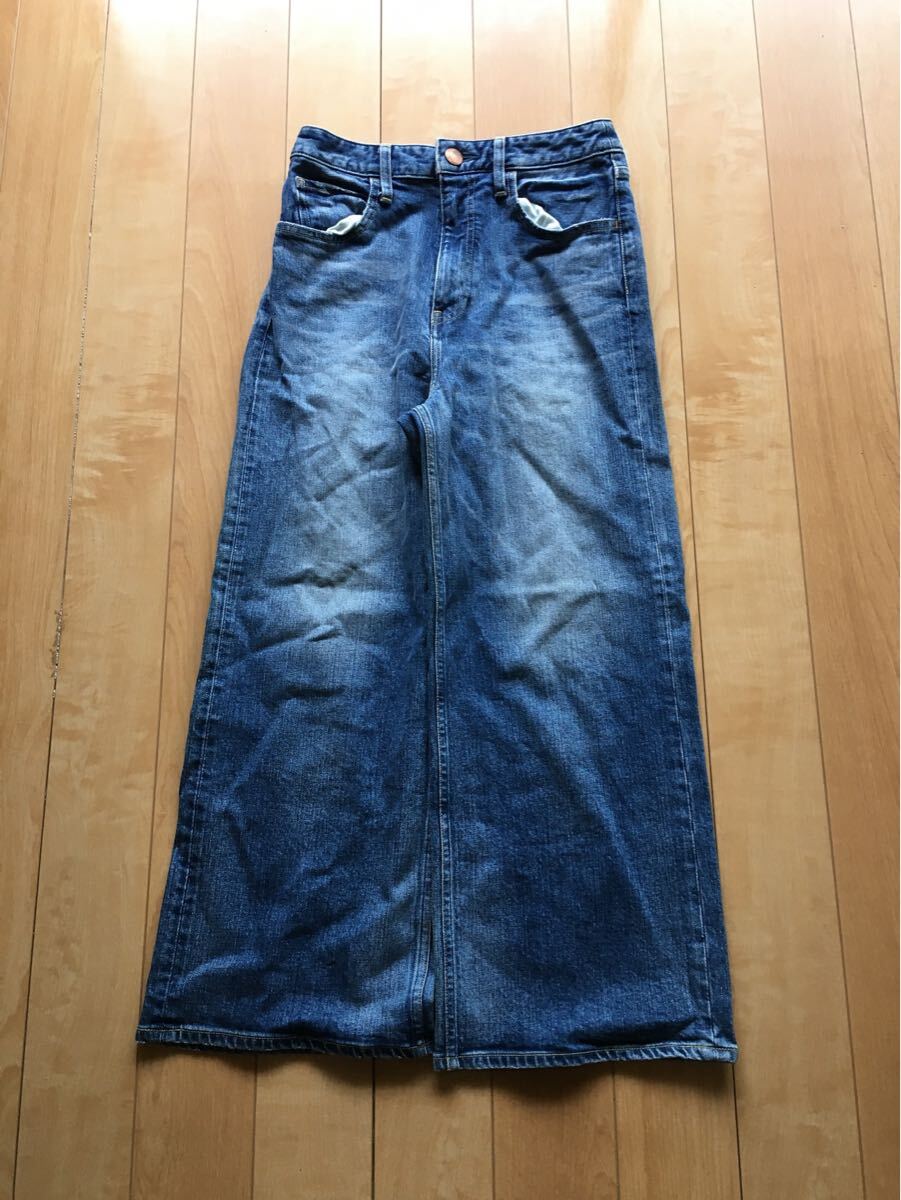 レッドカード ワイドジーンズ 252-1-57 レディース 24 ネイビー拍卖