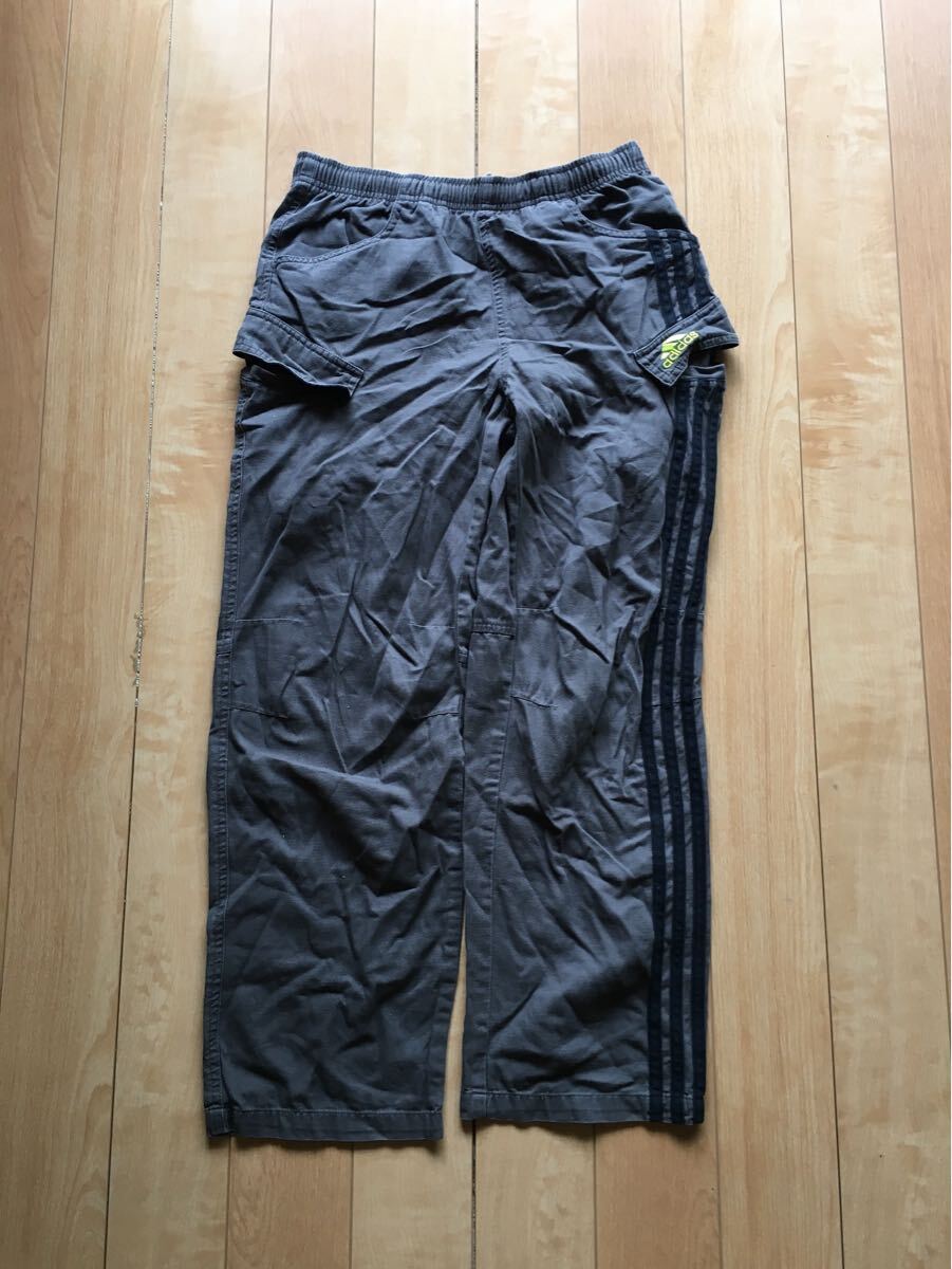 アディダス ゲームパンツ 254-1-18 カーキ 160cm マラソン トレーニング拍卖