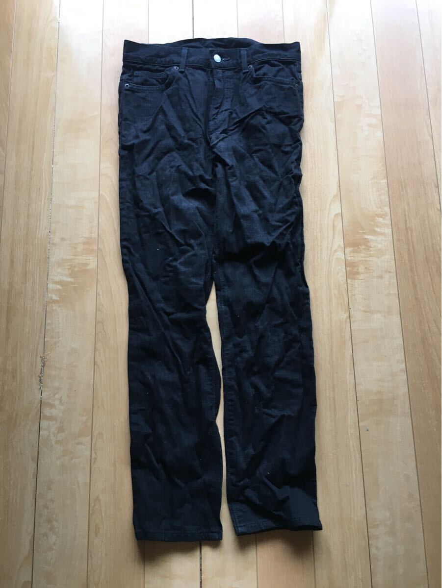 マーガレットハウエル×エドウィン コラボジーンズ 254-1-36 ブラック W29 L31拍卖