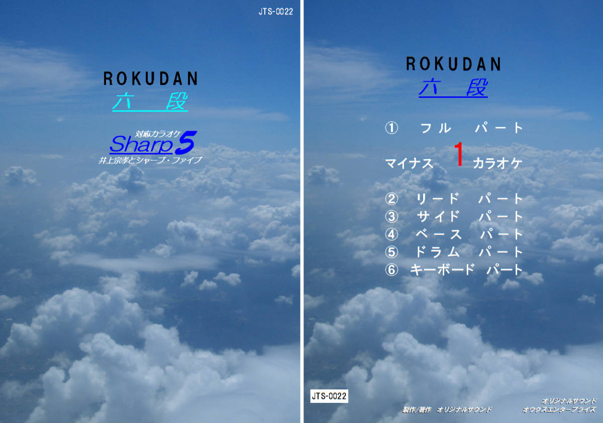 JTS-022 Sharp5カラオケ 六段 ギター/バンド用 試聴OK拍卖