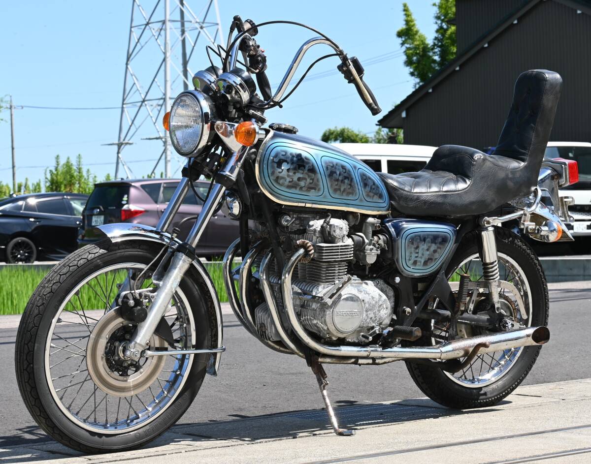 H0842 当時物 CB550Four 書類付き レストアベース 0012 検) CB550F CB500F拍卖