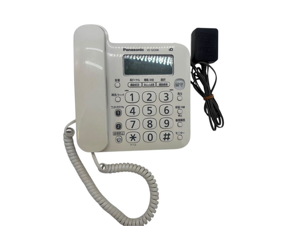 Panasonic パナソニック 電話機 VE-GZ208 拍卖
