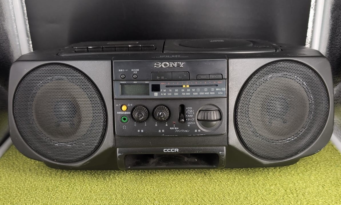 【ジャンク】CDラジカセ SONY CFD-s30拍卖