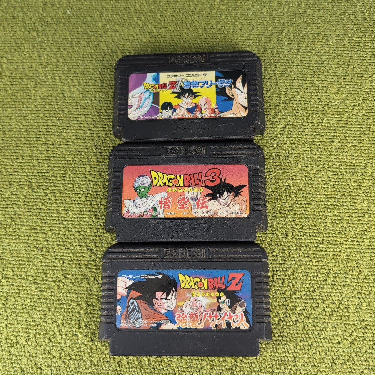 ★【当時物】3本セット! ドラゴンボール ファミコン ソフトのみ拍卖
