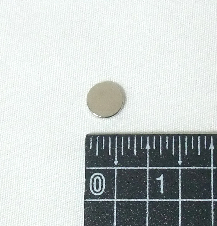 ネオジム磁石 直径6mm×厚さ0.8mm 20個セット(グレードN35、新品)拍卖