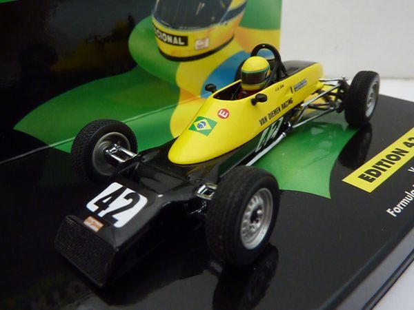 ●Minichamps1/43'81F-FordVanDiemenRF81A.セナBritishChampion拍卖