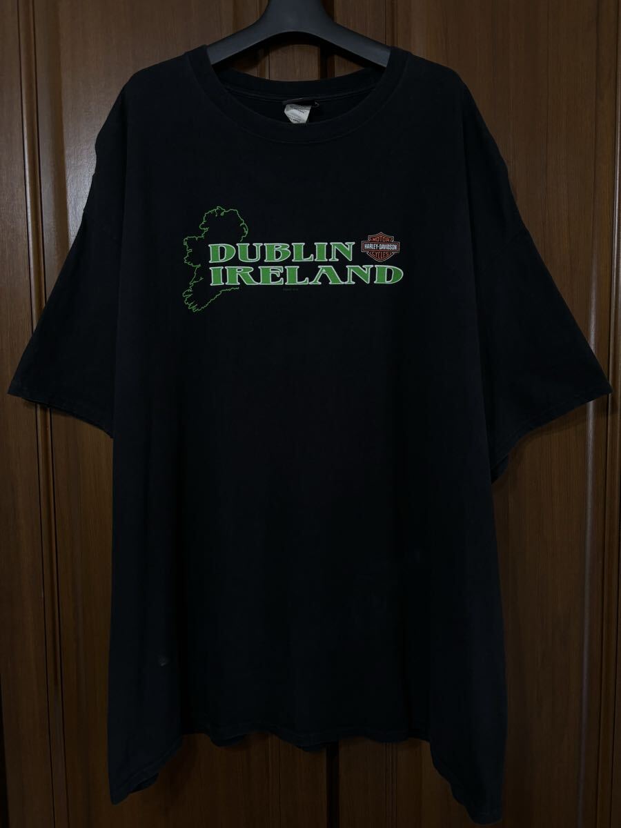 Harley-Davidson ハーレーダビッドソン DUBLIN IRELAND Tシャツ 3XL拍卖