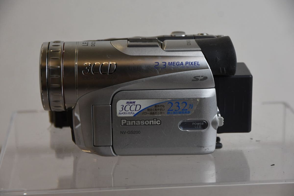 デジタルビデオカメラ Panasonic パナソニック NV-GS200 250707W4拍卖