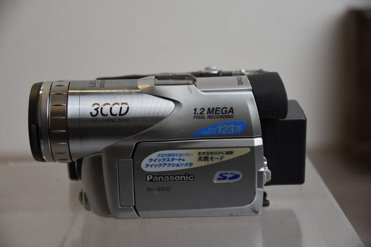 デジタルビデオカメラ Panasonic パナソニック NV-GS70 250401W13拍卖