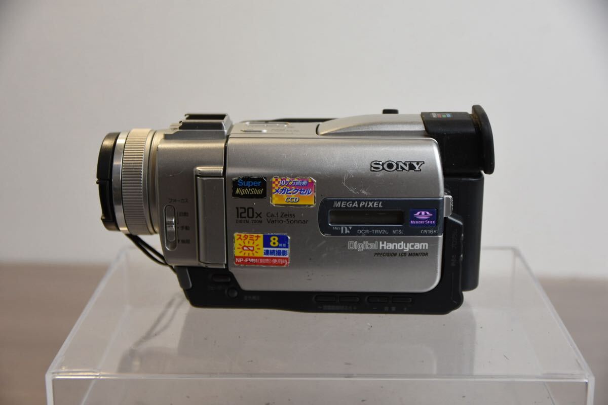 デジタルビデオカメラ SONY ソニー ハンディカム Handycam DCR-TRV20 250403W4拍卖