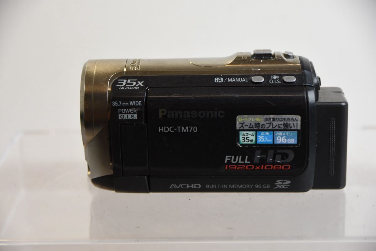 デジタルビデオカメラ Panasonic パナソニック HDC-TM70 250402W11拍卖