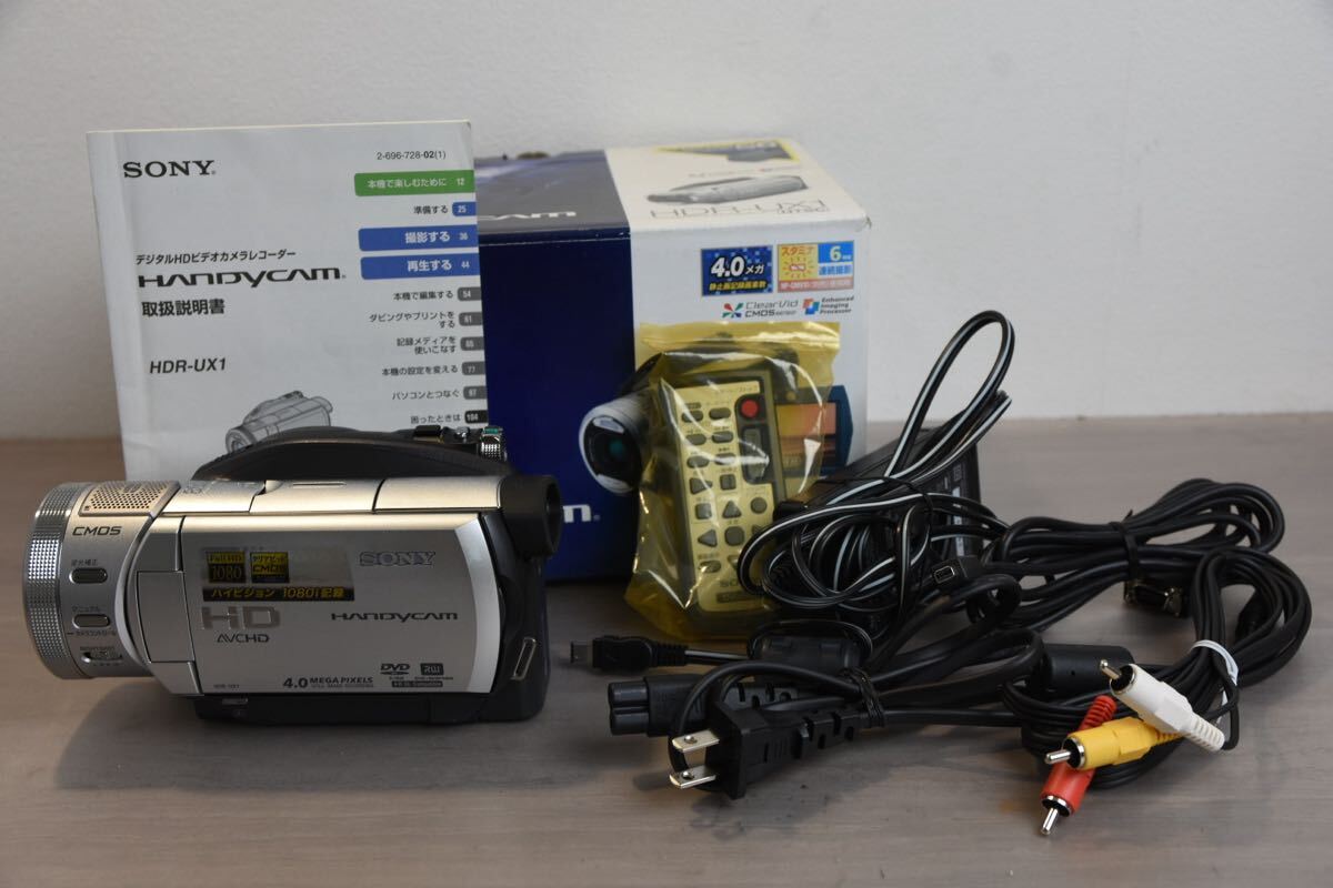 デジタルビデオカメラ SONY ソニー ハンディカム handycam HDR-UX1 250909W3拍卖
