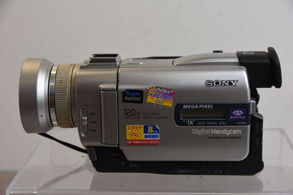 デジタルビデオカメラ SONY ソニー Handycam ハンディカム DCR-TRV20 250915W8拍卖