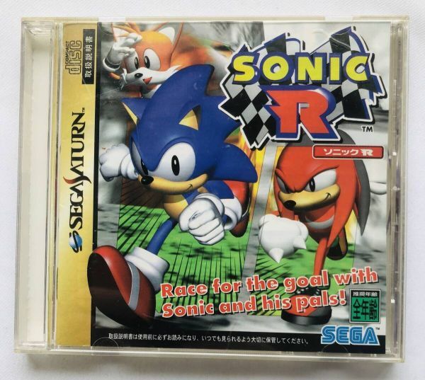 ソニック SONIC R 帯 SS セガサターン Sonic SONIC R SS SEGA SATURN with Obi拍卖