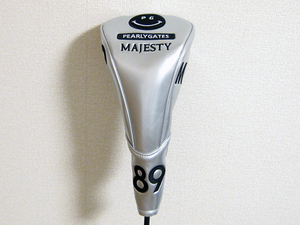 ●送料無料●未使用●数量限定●非売品●マジェスティヘッドカバー●パーリーゲイツとのコラボレーション●ドライバー用●シルバー●拍卖