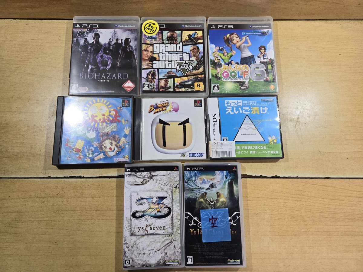 【S】 PS3 PS PSP ソフト まとめ売り 空箱入り拍卖