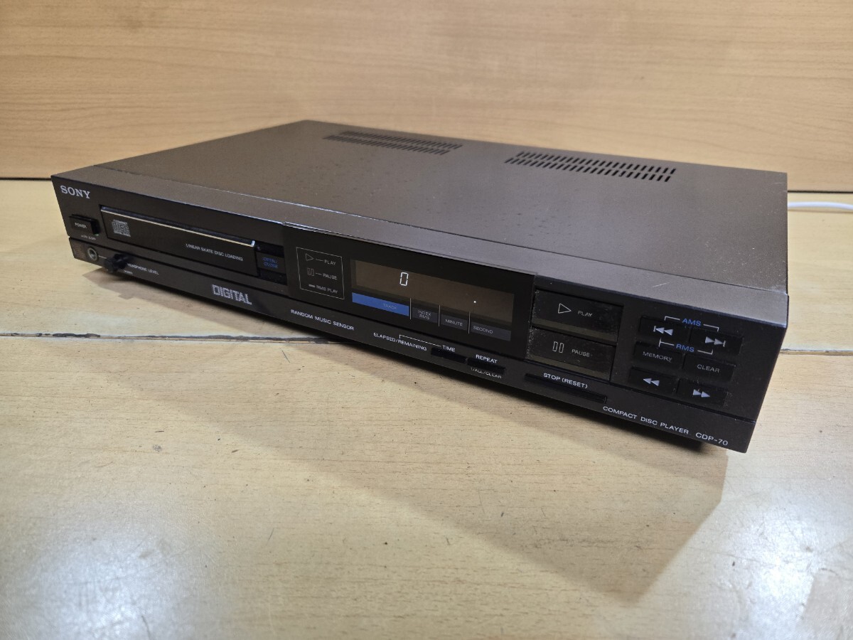 SONY ソニー CDプレーヤー CDP-70 CDデッキ拍卖