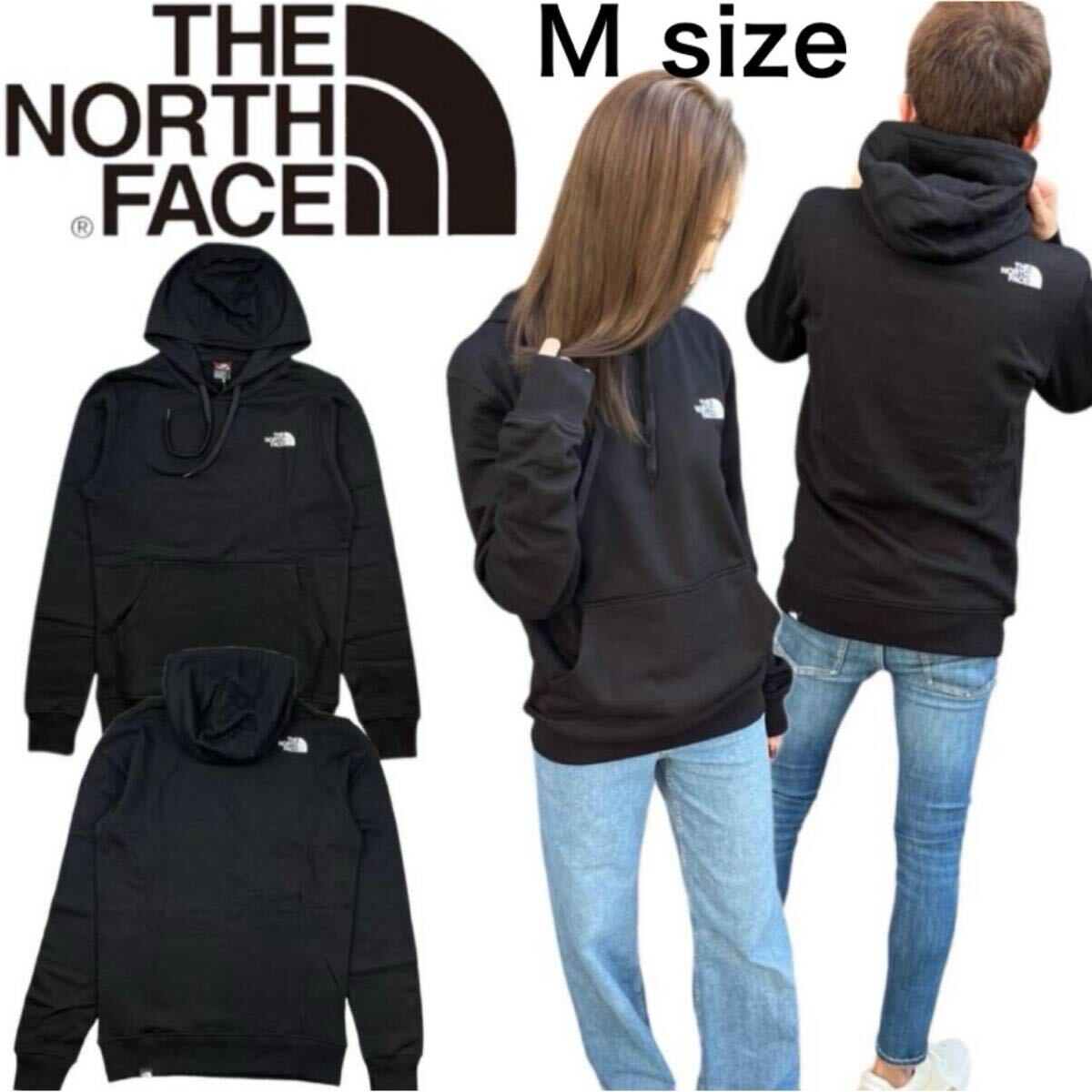 ザ ノースフェイス パーカー フーディー NF0A7X1J/NF0A89FC ブラック Mサイズ メンズ 裏起毛 THE NORTH FACE MENS SIMPLE DOME HOODIE 新品拍卖