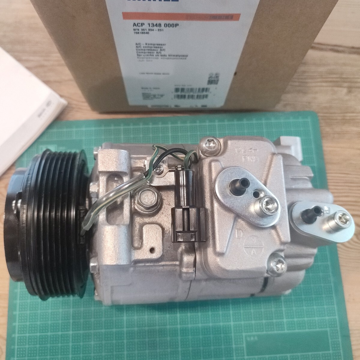 MAHLE ACP 1348 000P A/C エアコンコンプレッサー レンジローバー III (L322)BEHR 傘下ブランドMade in Japan 送料無料拍卖