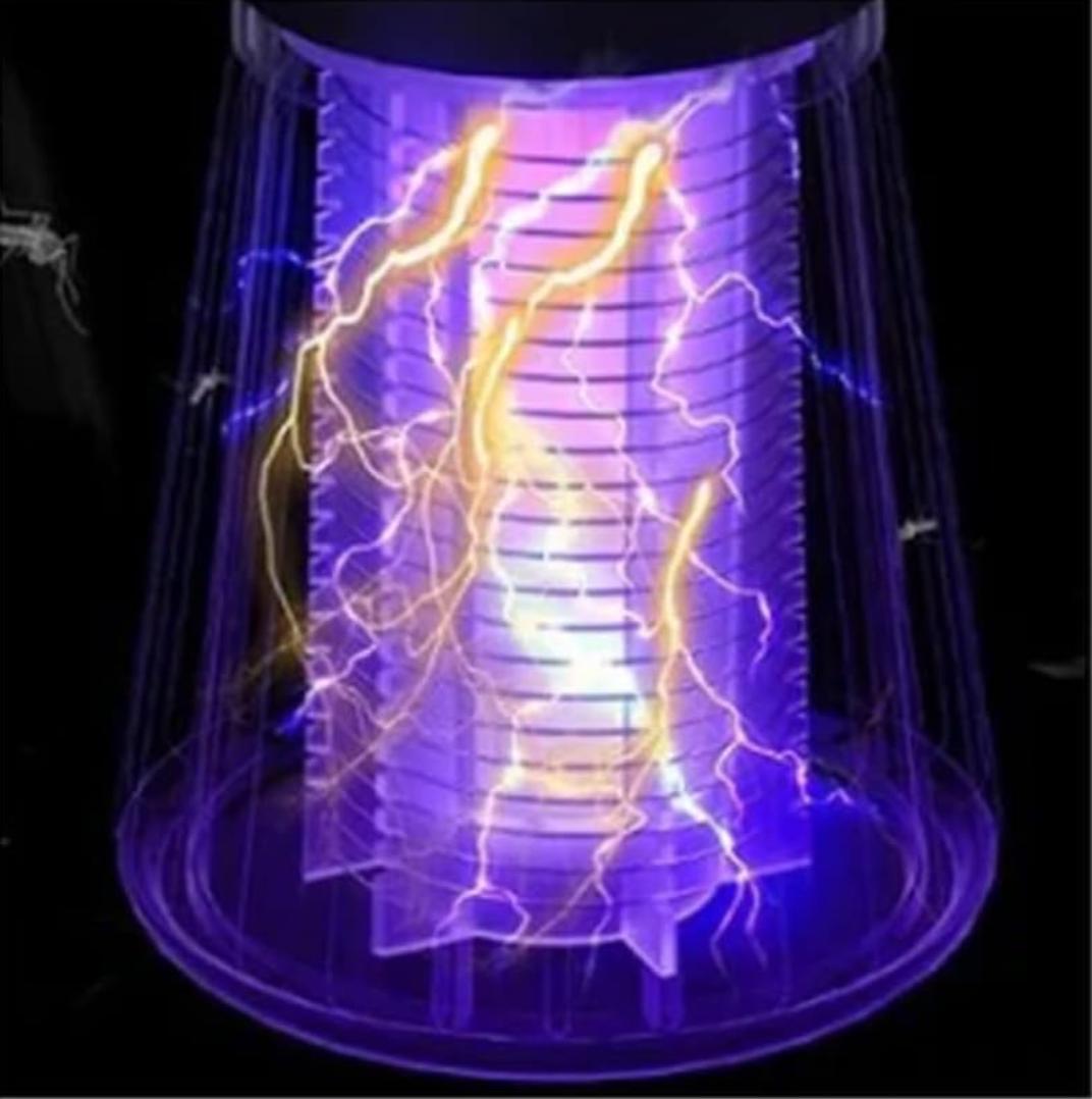 電撃殺虫器 雷神 USB充電式 コバエ取り 蚊取り|吊り下げ対応・無臭設計拍卖