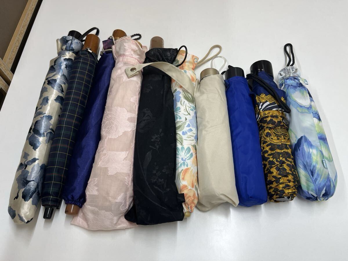 男女 兼用折りたたみ 傘 10本セット拍卖