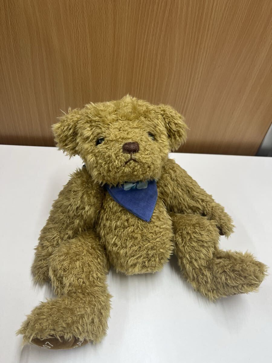 2007年 クリスマスのクマ ぬいぐるみ テディベア 中古品拍卖