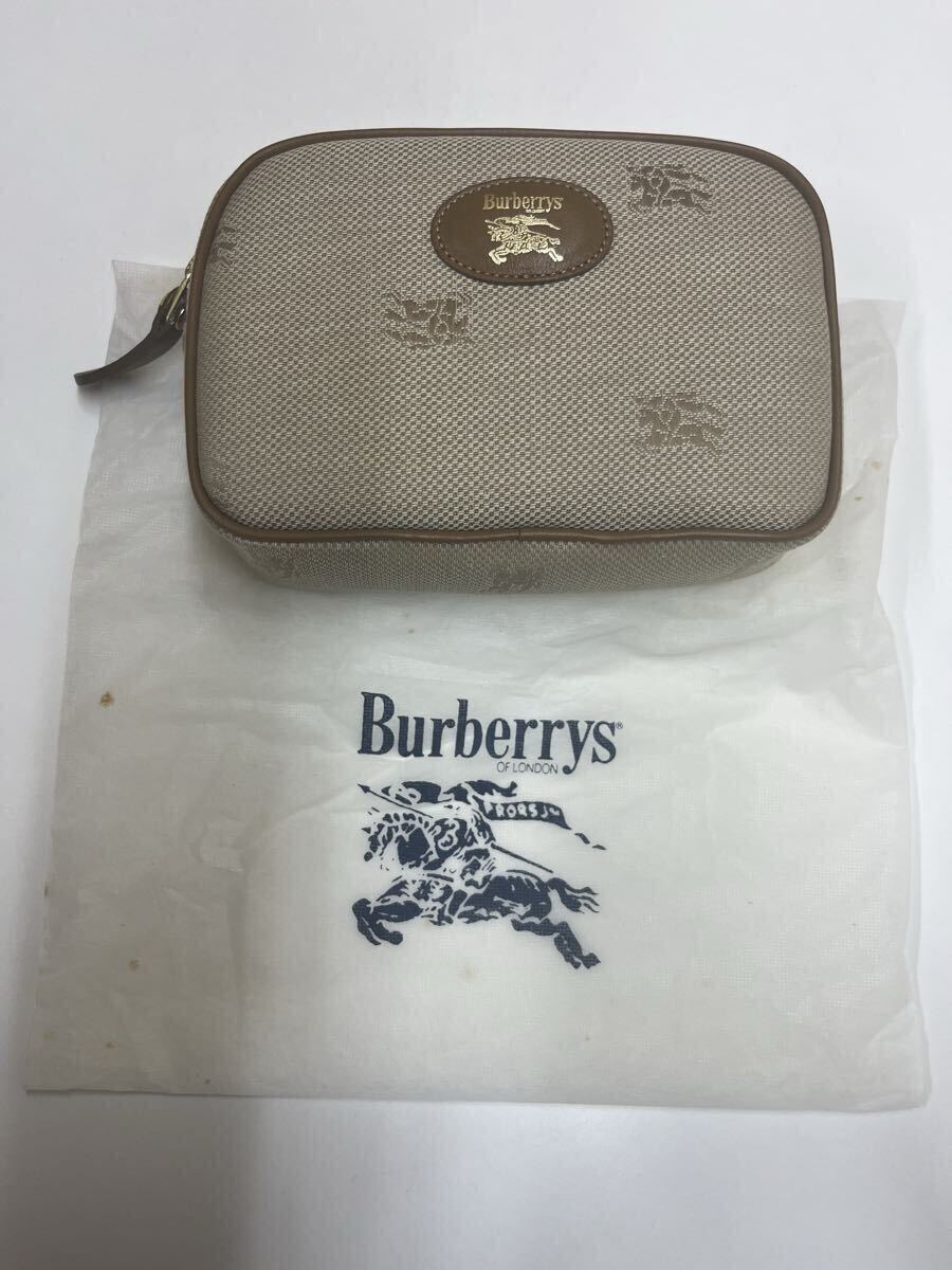 BURBERRY バーバリーホース柄 ヴィンテージポ シェット 中古品拍卖