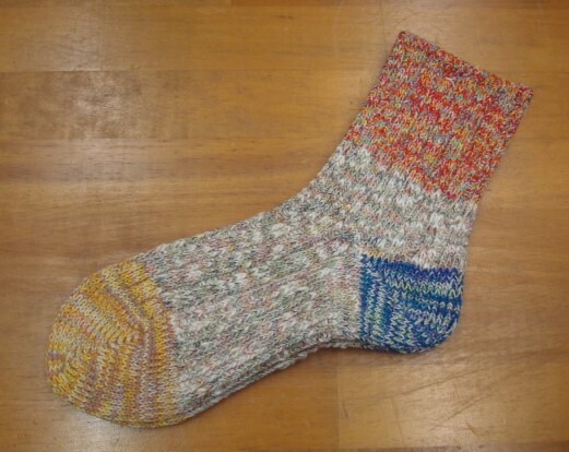 新品Mauna Kea(マウナケア)ソックス ツイスター3面杢 MENS 11565 Red拍卖