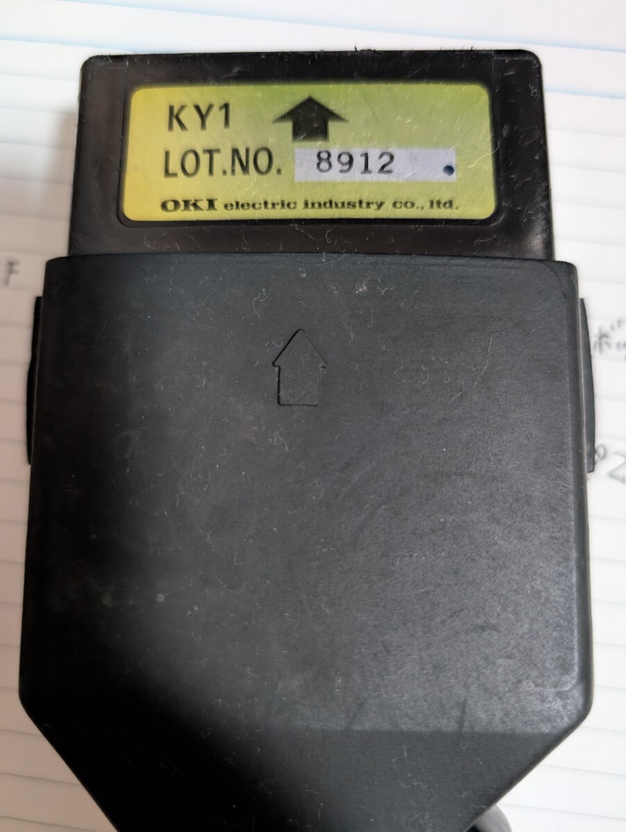 ホンダ NSR250R ジャンク RCバルブ コントロール ユニット 純正 MC16 MC18 中古 当時物 動作未確認 HS-0053 拍卖