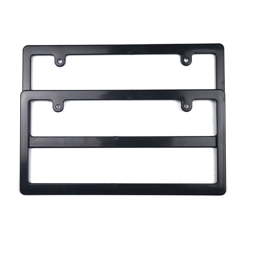 ★前後セット★ ナンバーフレーム 無地 幅1.8cm ナンバーフレーム 軽自動車拍卖