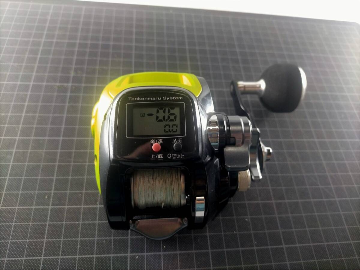 攝【限定品・PEおまけ】 シマノ 電動丸 400C V2 限定カラー 日本製 SHIMANO 小型 電動リール 船用 真鯛 タチウオ ジギング 02489 1101F拍卖