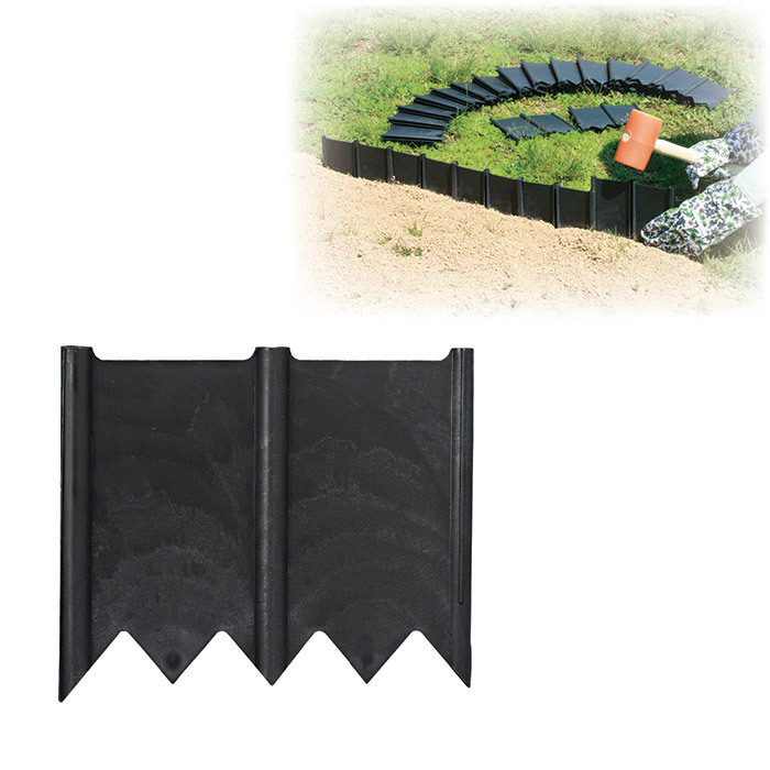 芝 根止め 根とめ 庭作り 庭造り 園芸 花壇 柵 ストッパー 仕切り 区切り ガーデニング 杭 35枚セット拍卖