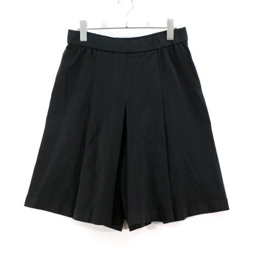 KNITOLOGY ニットロジー キュロットパンツ L ブラック拍卖