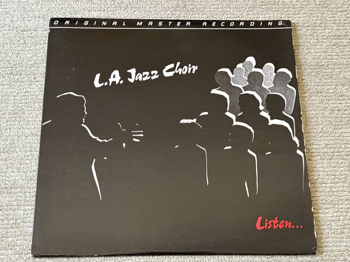 MFSL MO-FI L.A. Jazz Choir/Listen 中古LP アナログレコード VINYL Mobile Fidelity モービル・フィデリティ 1-096拍卖