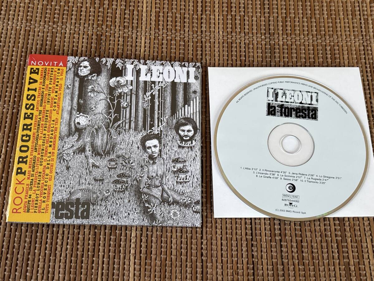 紙ジャケ I LEONI/La Foresta 中古CD 紙ジャケット イ・レオーニ拍卖