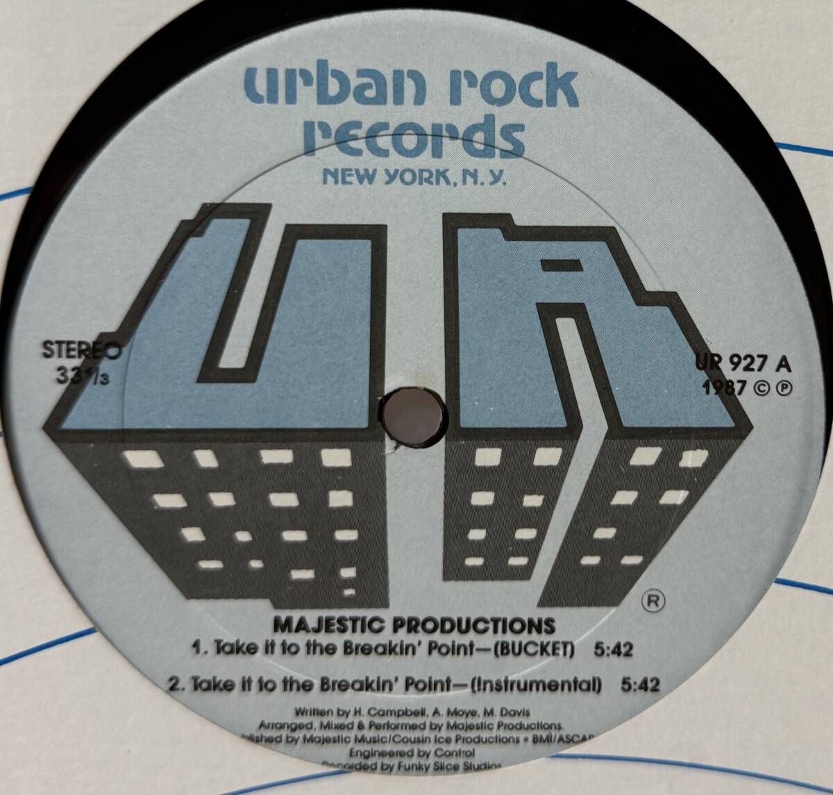 【廃盤12inch】Majestic Productions / Take It To The Breakin' Point拍卖