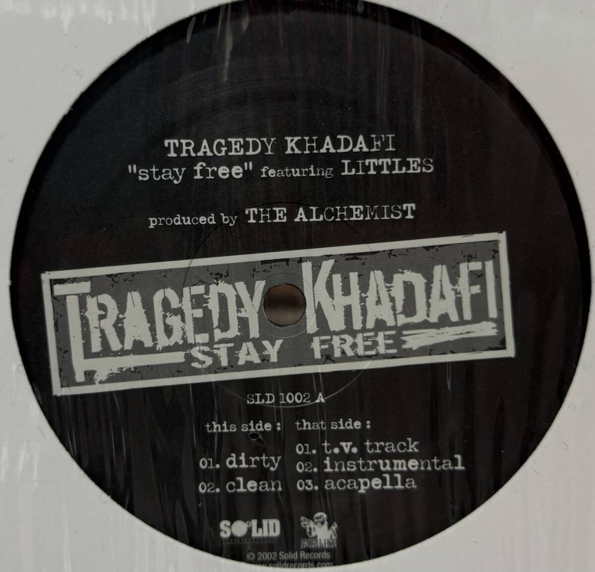 【廃盤12inch】Tragedy Khadafi / Stay Free拍卖